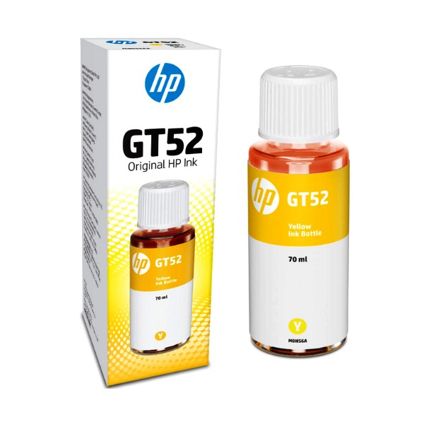 HP GT52 Yellow Original Ink Bottle