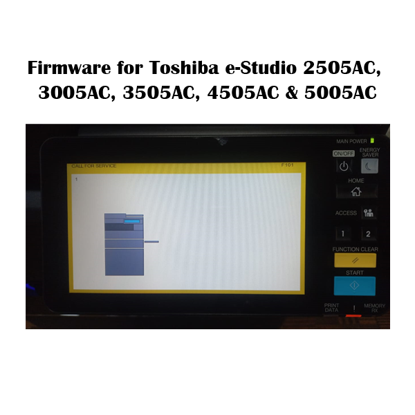 Firmware  for e-Studio 2505AC, 3005AC, 3505AC, 4505AC, and 5005AC