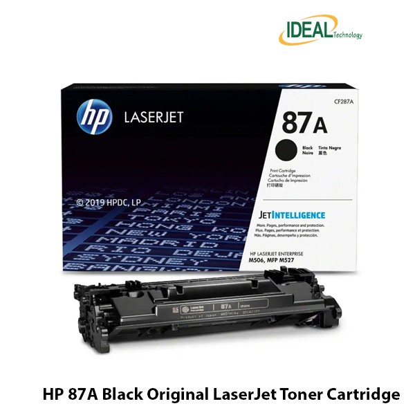 HP 87A Original Black Toner Cartridge (CF287A)