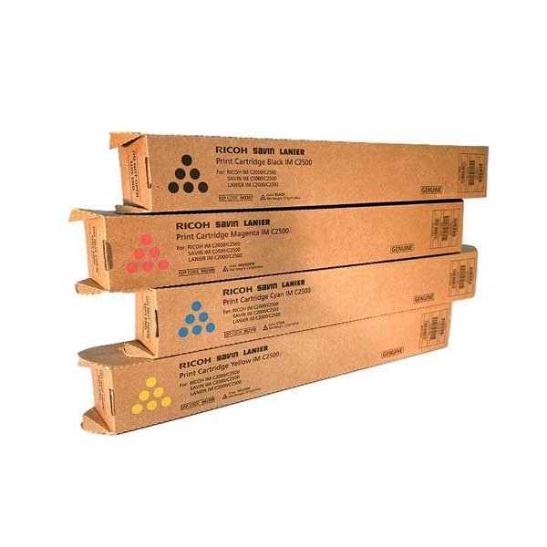 Ricoh IM C2500 CMYK Four Color Toner Cartridge