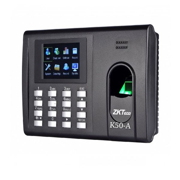 ZKTeco K50A Fingerprint Time Attendance & Access Control