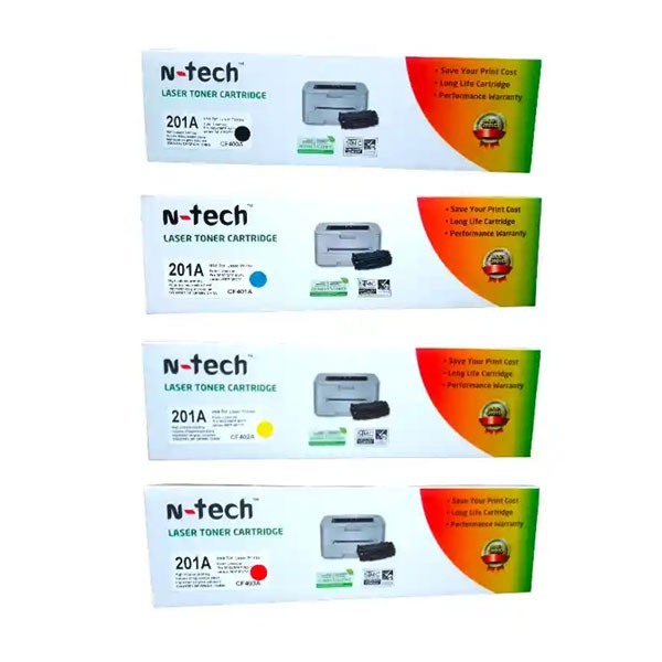 N-Tech 201A Full Set Color Toner For HP M252, M277
