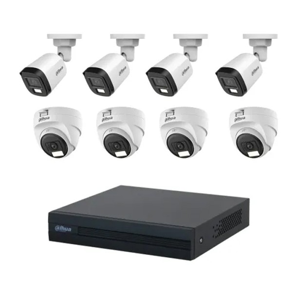Dahua 8 unit CC Camera Package