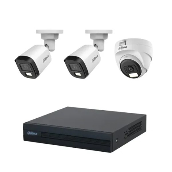 Dahua 3 Unit CC Camera Package
